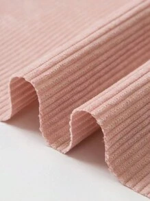 (36 Inches / 1 Yard)Corduroy Fabric Shirt Jacket Sweatshirt Clothing Velvet Stripe Velvet Fabric Solid Color Pants Sofa Handmade DIY Fabric - 天藍色 - 查看 6