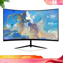 GAWFOLK The 32-Inch 2K-165HZ-1800R HD Curved Gaming Monitor Is A Surprise Choice For Christmas Season, And Is A Great Gift For Gaming Enthusiasts. THIS 32-INCH 2K HD CURVED GAMING MONITOR COMBINES A HIGH REFRESH RATE OF 165HZ WITH THE PERFECT CURVATURE OF 1800R TO BRING YOU AN INCREDIBLE VISUAL EXPERIENCE THAT ALLOWS YOU TO ENJOY THE ULTIMATE GAMING WORLD. Whether It's A Gift For A Friend Or A Treat For Yourself, It's The Way To Go.