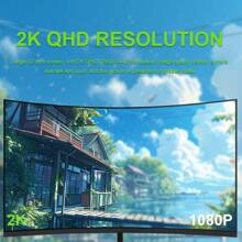 The 32-Inch 2K-165HZ-1800R HD Curved Gaming Monitor Is A Surprise Choice For Christmas Season, And Is A Great Gift For Gaming Enthusiasts. THIS 32-INCH 2K HD CURVED GAMING MONITOR COMBINES A HIGH REFRESH RATE OF 165HZ WITH THE PERFECT CURVATURE OF 1800R TO BRING YOU AN INCREDIBLE VISUAL EXPERIENCE THAT ALLOWS YOU TO ENJOY THE ULTIMATE GAMING WORLD. Whether It's A Gift For A Friend Or A Treat For Yourself, It's The Way To Go,Available In Multiple Sizes: 27 Inches, 34 Inches, And 24.5 Inches.