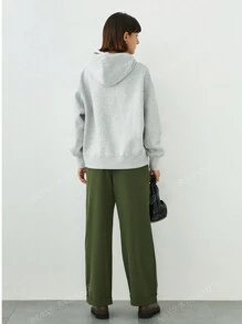 MOUSSY sweat-shirt à capuche style vintage MOUSSY doublé thermique 010GAQ90-5790