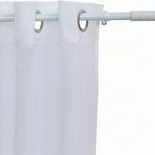 Curtain Window Rods - Blanc - Voir 2