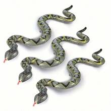 Festive Inflatable Snake Pool Toy: Fun And Novelty Garden Decoration For Summer Pool Party Pranks - Ages 14 And Up - PVC - Multicolor - View 5