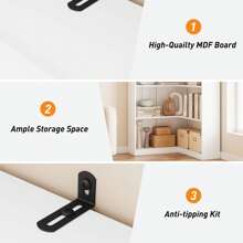 Farmhouse Bookshelf Corner Bookcase 72.8" Large Bookcase Wood Bookshelf Tall L Shaped Bookshelf 5 Tier Corner Shelf Display Rack Etagere Shelf Storage For Office Bedroom - White - View 7