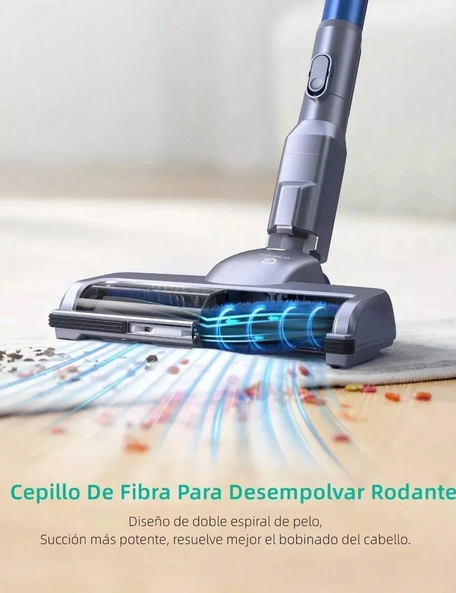 Aspiradora inalámbrica 6 in 1 Greenote GSC50 23Kpa 200W gris y azul - Tipo de Enchufe B USA (110-127V) - Ver 1