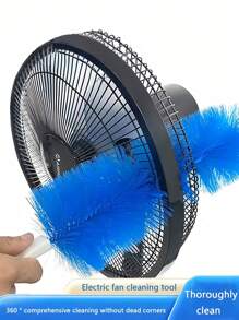 2件装风扇空调除尘刷，多功能超长电风扇清洁，缝隙清扫工具，鸡毛掸子，可弯曲窗户、百叶窗、沙发、簸箕和电风扇清洁刷。 - 彩色 - 查看 1