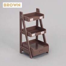 1 pieza Mini estantería/anaquel, mueble en miniatura para casita de muñecas, juguete de simulación DIY para casa de muñecas, exhibidor en miniatura para plantas, gabinete de cocina en miniatura, exhibidor de pasteles, accesorio de decoración del hogar, recuerdo de fiesta