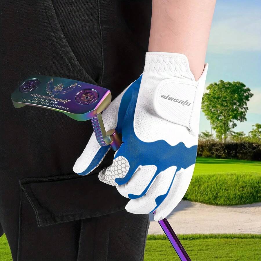 Men's Left Hand Golf Gloves With Soft And Quality Material Flexible Design Suitable For Serious Golf Players