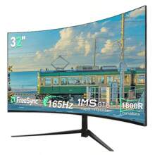 The 32-Inch 2K-165HZ-1800R HD Curved Gaming Monitor Is A Surprise Choice For Christmas Season, And Is A Great Gift For Gaming Enthusiasts. THIS 32-INCH 2K HD CURVED GAMING MONITOR COMBINES A HIGH REFRESH RATE OF 165HZ WITH THE PERFECT CURVATURE OF 1800R TO BRING YOU AN INCREDIBLE VISUAL EXPERIENCE THAT ALLOWS YOU TO ENJOY THE ULTIMATE GAMING WORLD. Whether It's A Gift For A Friend Or A Treat For Yourself, It's The Way To Go,Available In Multiple Sizes: 27 Inches, 34 Inches, And 24.5 Inches.