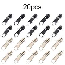 1/10/20Pcs Universal Instant Fix Zipper Repair Kit Replacement Zip Slider Teeth Rescue Zipper Clothes Sewing Accessories