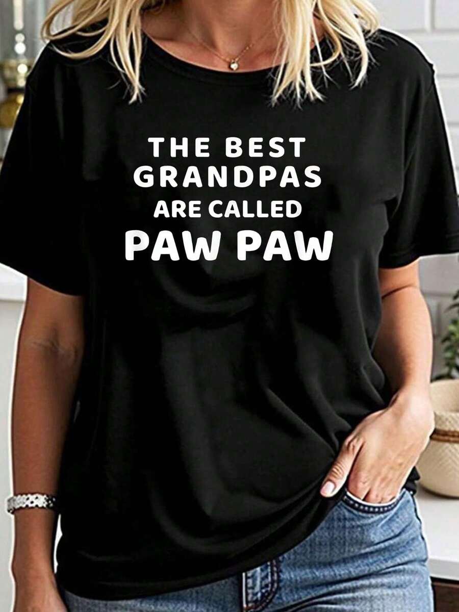 Mens The Best Grandpas Are Called Paw Paw Gift For Grandpa T-Shirt