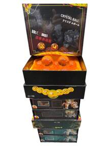 Esferas del dragón, Esferas Anime de la serie Dragon,ballz, Esferas Del Dragón Caja con  7 Esferas De DragonBallZ 4.3CM - Naranja - Ver 5