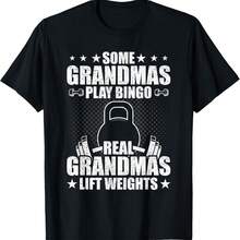 Weightlifting Grandma Bodybuilding Weightlifting Workout T-Shirt