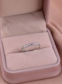 1 对皇冠形独特设计情侣戒指，百搭日常或情人节礼物，妈妈，母亲，母亲节，礼物 - 兩件套 - 查看 4