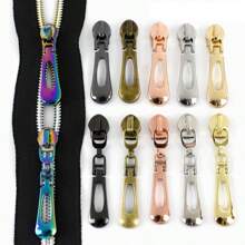Zipper Sliders For Nylon Zippers Tapes Pocket Zips Head Pulls Bag Repair Kit Replacement Sewing Accessories - Multicolor - View 1