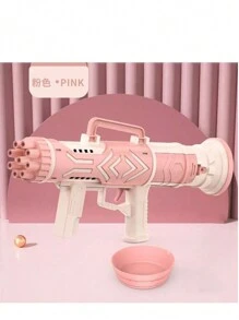 1 szt. Automatyczna maszyna do robienia baniek mydlanych, ręczna zabawka do balonów, armata do robienia baniek mydlanych dla dzieci, hurtowe towary na stoisku