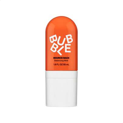 Bubble Skincare Bounce Back Balancing Facial Toner Mist - Spray tóner hidratante + minimizador de poros fabricado con agua de mar y niacinamida para ayudar a mejorar la textura y el resplandor (1.9 fl