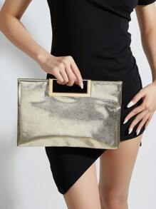 Lightweight Business Casual Metal Flap Chain Crossbody Bag, Suitable For Teenage Girls, Women, College Students, Young Professionals, And Office Workers, Perfect For Office, University, Work, Business, Commuting, Outdoor Activities, Travel, Picnic, Party, Wedding, Gala, And Formal Events.