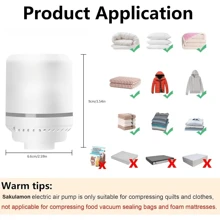 Vacuum Machine, Vacuum Storage Bag, Suitable For Travel Supplies, Clothes, Bedding, Blankets, Bedding And Other Convenient Vacuum Storage Bag, Vacuum Machine + Vacuum Compression Bag Set, Very Suitable For Home Travel Storage Use Of Vacuum Machines And Vacuum Bags