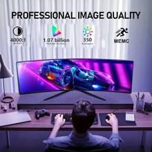 This 32-Inch 1K-240HZ-1800R Gaming Monitor Is The Perfect Partner For Gaming Computers. With A High Refresh Rate Of 240Hz, The Picture Is Extremely Smooth. The 1800R Curved Design Brings An Immersive Experience. It's A Surprise Gift For Friends And Family On Christmas Carnival. Enjoy The Ultimate Gaming World. - 查看 3