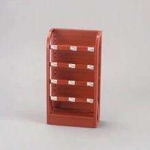 1 pieza Mini estantería/anaquel, mueble en miniatura para casita de muñecas, juguete de simulación DIY para casa de muñecas, exhibidor en miniatura para plantas, gabinete de cocina en miniatura, exhibidor de pasteles, accesorio de decoración del hogar, recuerdo de fiesta