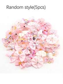 10 Stücke Haarzubehör für Haustiere, Schleifenkopfschmuck, Blumenkopfschmuck im Prinzessinnenstil, Haarspangen und Gummibänder für Hunde, die schönsten Geburtstagsgeschenke für Haustiere, Feiertagsgeschenke, Haustierzubehör, Haustierdekorationen