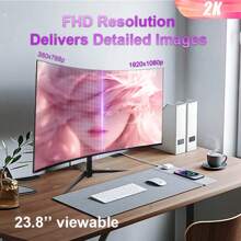 GAWFOLK The 32-Inch 2K-165HZ-1800R HD Curved Gaming Monitor Is A Surprise Choice For Christmas Season, And Is A Great Gift For Gaming Enthusiasts. THIS 32-INCH 2K HD CURVED GAMING MONITOR COMBINES A HIGH REFRESH RATE OF 165HZ WITH THE PERFECT CURVATURE OF 1800R TO BRING YOU AN INCREDIBLE VISUAL EXPERIENCE THAT ALLOWS YOU TO ENJOY THE ULTIMATE GAMING WORLD. Whether It's A Gift For A Friend Or A Treat For Yourself, It's The Way To Go.