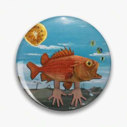 44 毫米 1.7 英寸别针胸针 DIY 纽扣卡入式工艺品