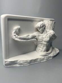 Retro Roman Figures, Sculptures, Art Pieces, Plaster Statues, High-End Living Room Decorations, Birthday Gifts, Home Decorations, Ornaments Graduation