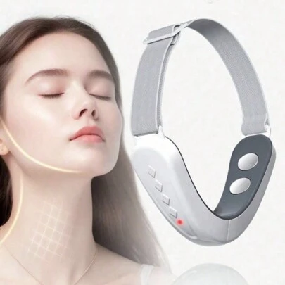 5-Mode 12-Level Adjustable Electric Face & Neck Massager, Suitable For Home And Travel Use, Ideal Holiday Gift