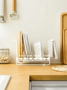 Metal Dish Drainer Over Sink Dish Rack Dish Cover Rack Dish Drainer Iron Dish Rack Dish Cup Drying Tray Drain Basket - 黑色 - 查看 6