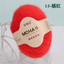 10 包羊毛混纺纱 27/21S 细线 - 非常适合手工编织披肩和夹克，每件 0.055 磅，咖啡色、奶油色和驼色 - 柔软、温暖的色调，非常适合 DIY 针织项目、手工针织服装、柔软纹理纱线 - 10件裝 - 查看 33