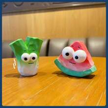 1 件正宗木制雕刻风水水果装饰，创意趣味大眼睛桌面装饰，迷人家居装饰品，办公桌装饰，厨柜个性化配件，圣诞节/情人节礼物 - 彩色 - 查看 4