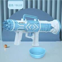 1 szt. Automatyczna maszyna do robienia baniek mydlanych, ręczna zabawka do balonów, armata do robienia baniek mydlanych dla dzieci, hurtowe towary na stoisku