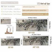 1 件，帆布挂画，橄榄树帆布墙艺术印刷品，现代经典艺术装饰风格，油画海报，风景主题，纯色图案，室内/室外客厅、卧室、厨房、餐厅、教室装饰，风景主题，艺术装饰风格，经典风格，现代风格，秋季，春季礼物生日毕业 - 彩色 - 查看 3