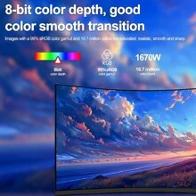 The 32-Inch 2K-165HZ-1800R HD Curved Gaming Monitor Is A Surprise Choice For Christmas Season, And Is A Great Gift For Gaming Enthusiasts. THIS 32-INCH 2K HD CURVED GAMING MONITOR COMBINES A HIGH REFRESH RATE OF 165HZ WITH THE PERFECT CURVATURE OF 1800R TO BRING YOU AN INCREDIBLE VISUAL EXPERIENCE THAT ALLOWS YOU TO ENJOY THE ULTIMATE GAMING WORLD. Whether It's A Gift For A Friend Or A Treat For Yourself, It's The Way To Go,Available In Multiple Sizes: 27 Inches, 34 Inches, And 24.5 Inches.