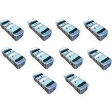 Kit P 10 Drawer Organizers For Underwear, Socks, Panties, Belts, Baby Clothes Size P - BỘ SẢN PHẨM CÓ 10 KÍCH THƯỚC S - Xem 1