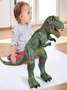 Large Soft Dinosaur Toys- 28" Jumbo Dinosaur Toys For Boys, Realistic Looking Dinosaur, Giant Dinosaur Toys For Kids 3-5, Toddler Dinosaur Toy Gift - 粉色 - 查看 5