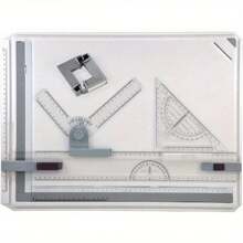 A3 Drawing Board 51X37cm Adjustable Angle System Drawing Board Art Craft Table With Parallel Motion Accessories For Students Engineers Artists And Architects - Variant1 - View 2