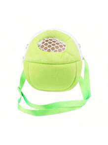 1pc Small Pet Carrier, Hamster Mesh Breathable Shoulder Bag, Portable Outdoor Tote - Multicolor - View 20