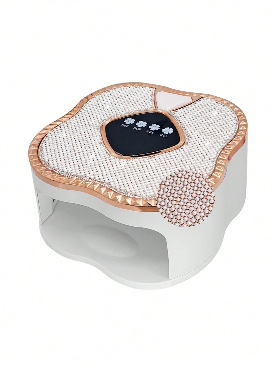 Professional UV/LED Nail Lamp With Pearl And Diamond 288W - 金色 - 查看 1