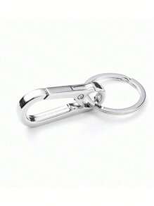 4/8/12pcs Mountaineering Carabiner Keychains Metal Climbing Carabiner Shaped Keyring Keychain Clip Hook Storage Box For Men Car Keychain Finder Travel Essentials