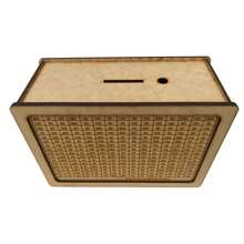 Alcancía Mi Meta de Ahorro 25mil. - Marrón - Ver 5