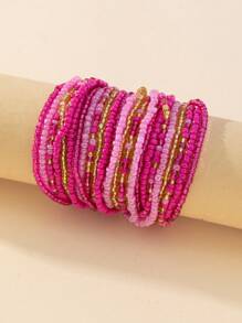 5 قطع من المجوهرات الجسدية سلسلة الخصر بطراز بوهيمي للنساء