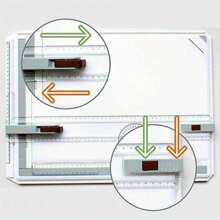 A3 Drawing Board 51X37cm Adjustable Angle System Drawing Board Art Craft Table With Parallel Motion Accessories For Students Engineers Artists And Architects - Variant1 - View 6