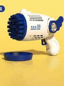 1 szt. Automatyczna maszyna do robienia baniek mydlanych, ręczna zabawka do balonów, armata do robienia baniek mydlanych dla dzieci, hurtowe towary na stoisku