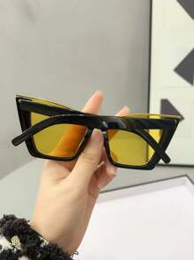 1pc Women Casual Glasses, Suitable For Daily Commute, Decor & Street Photography