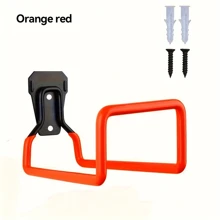 Soporte de pared para manguera de jardín de uso pesado para exteriores, carrete de manguera de metal, gancho colgante para manguera con 2 tornillos, adecuado para manguera de jardín, manguera extensible, extensión de manguera - Negro - Ver 14