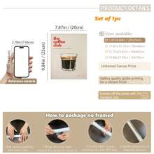 1pc, Canvas Hanging, Framed Decorative Painting, Chic Sardines In A Can Canvas Art Print - Vintage Food Wall Decor For Kitchen, Living Room, Bedroom And Bathroom - Perfect Housewarming Or Holiday Gift Gifts Birthday Graduation - Multicolor - View 12