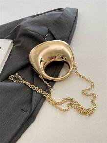 Dedoo Stylish Acrylic Mini Party Clutch Handbag Women, Lipstick & Coin Purse Shoulder & Crossbody Bag