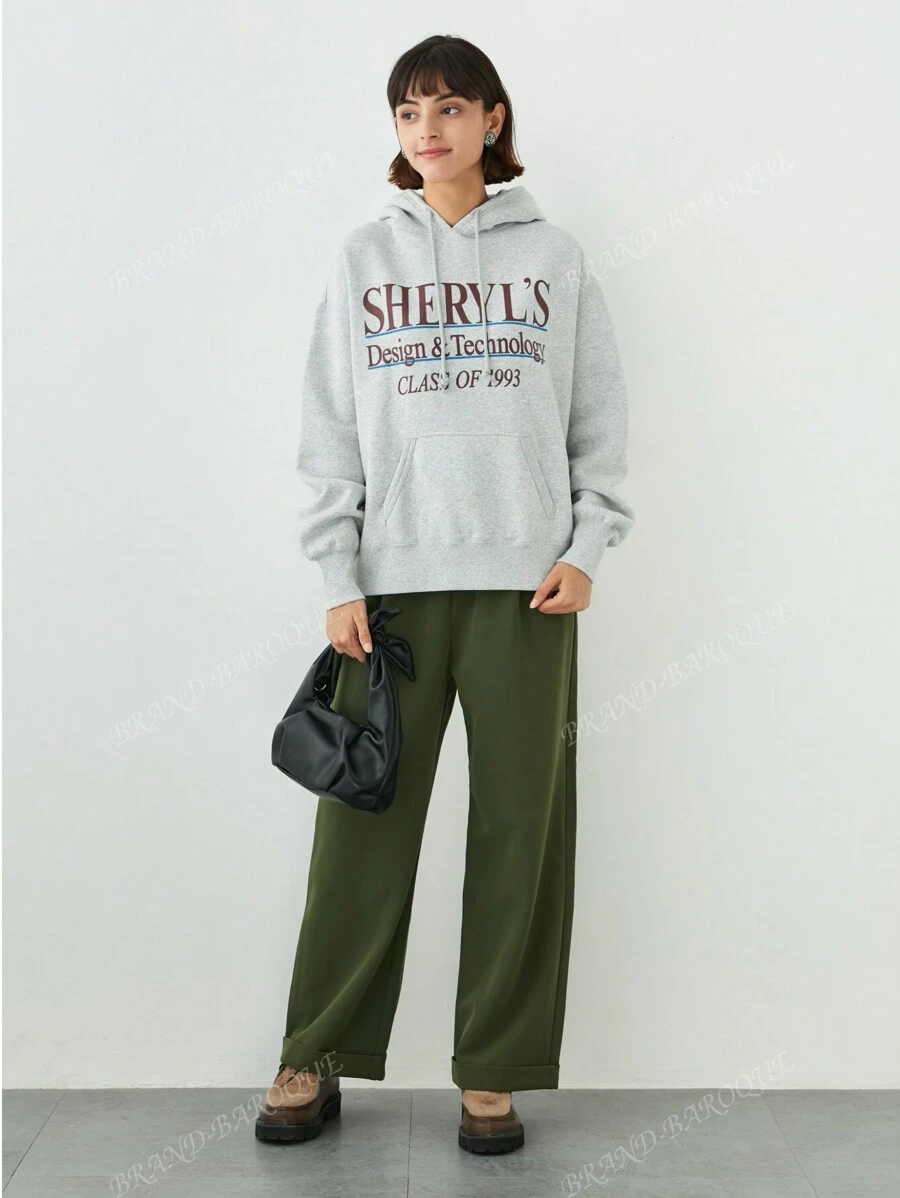 MOUSSY sweat-shirt à capuche style vintage MOUSSY doublé thermique 010GAQ90-5790